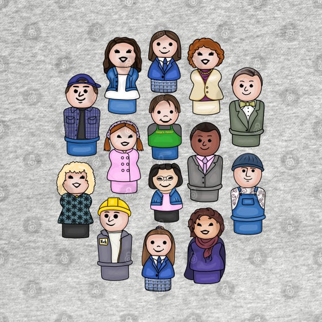 Stars Hollow Inhabitants by Slightly Unhinged